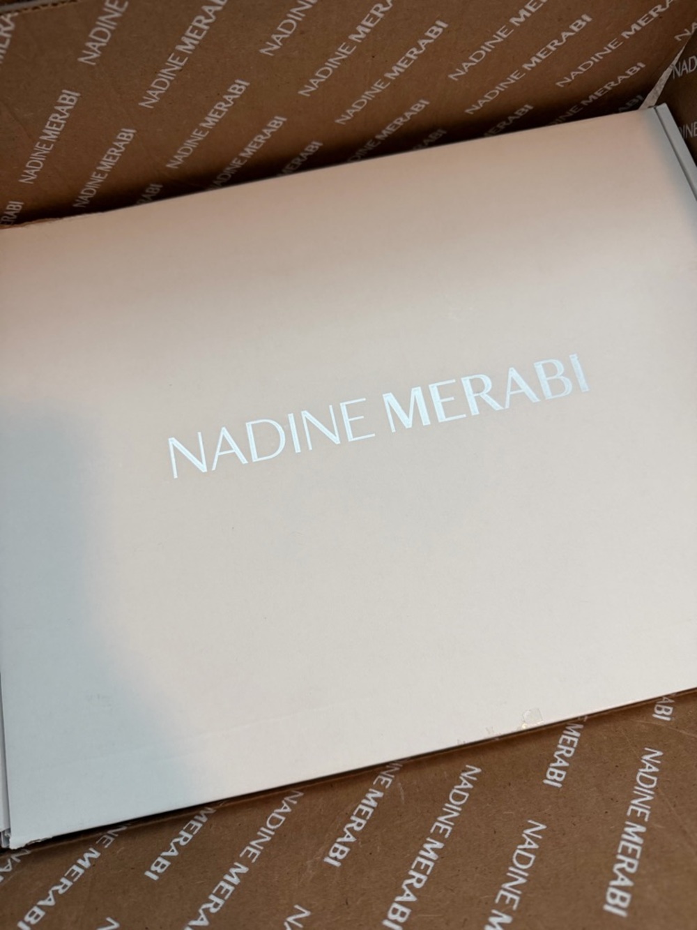 NWT NADINE MERABI Christy Silver Sequin & Feather Mini Dress - Picture 16 of 16